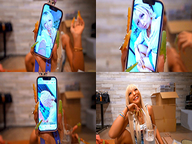 【ハメログ】肉感黒ギャルにお酒を飲ませたらヤリマンオーラが全開だったのでそのままハメ撮りしちゃいました！！　サンプル画像03